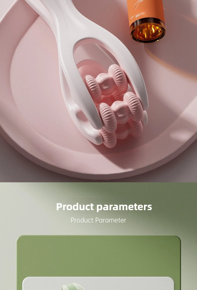 Dual-Row Roller Finger Massager — Portable Manual Finger & Hand Massager to Relieve Fatigue and Improve Circulation