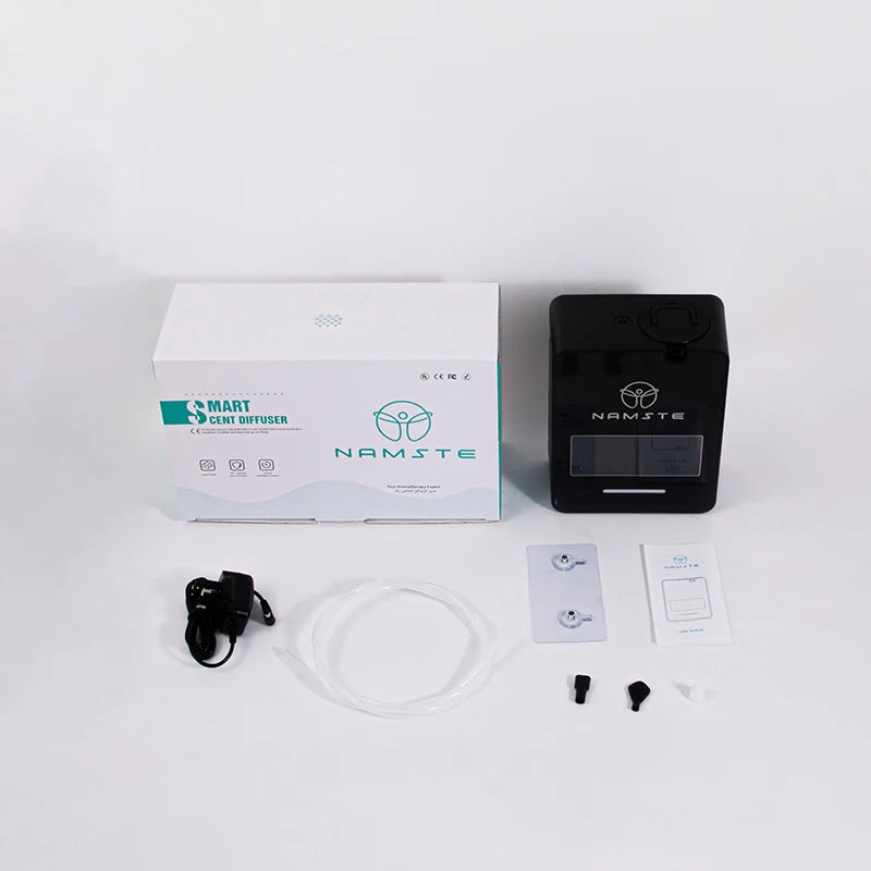 NAMSTE 300ml Wi‑Fi & Bluetooth Aromatherapy Diffuser Air Purifier — 8W, 500–1000 m³ Coverage, Wall‑Mount or Tabletop