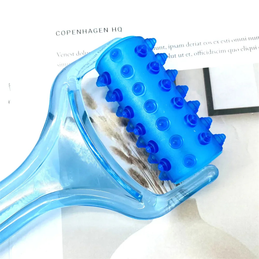 Facial & Body Roller Massager - Face Lifting, Leg Massager for Slimming, Acupoint Stimulation & Muscle Relief