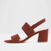 LOSLANDIFEN Women's Open Toe Ankle Strap Chunky Heel Sandals - 5.5 cm (2.17 in) Heel