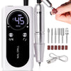 Rechargeable 45,000 RPM Nail Drill Machine with LCD Low-Noise Professional Electric Nail File & Polish Sander Set