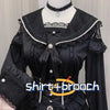 Kawaii Jirai Kei Lolita Y2K Japanese Style Peter Pan Collar Blouse Long Sleeve Sweet Bow Casual Aesthetic Top