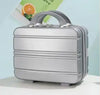 14-Inch Women's Cosmetic Travel Case – Compressible ABS Makeup Luggage, 30 x 15.5 x 23 cm (11.8 x 6.1 x 9.1 in)