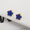 Adjustable Gold-Plated 316L Stainless Steel Clover Flower Bracelet — Five-Leaf Petal Charm for Women, Hypoallergenic Gift