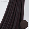 Jersey Hijab Scarf 170 x 60 cm (67 x 24 in) - Stretchy Cotton-Spandex Long Shawl | 29 Solid Colors Muslim Headscarf Turban Wrap