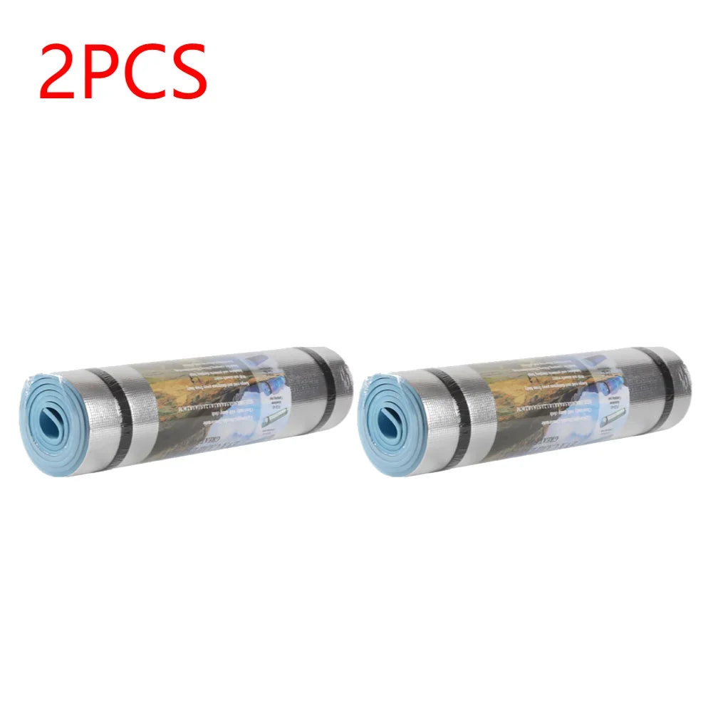 EVA Yoga Mat 180 x 50 x 6 mm (70.9 x 19.7 x 0.24 in) Non-Slip Moisture-Proof Exercise Mat for Yoga, Gym, Camping & Picnic