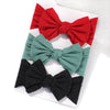 3-Pack Baby Girl Headband Set – Knitted Bow Knot Turban Hairbands for Newborns & Toddlers