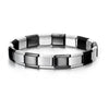Italian Modular Charm Bracelet 9mm (0.35in) Stainless Steel Box Chain – DIY Assembled Charm Bangle for Women, Gift