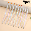 Professional Nail Art Liner Brush Set — Striping & Detailing Pens, 6–25 mm (0.24–0.98 in) Tips