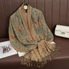 Cashmere-Feel Pashmina Shawl – Women's Warm Winter Scarf Wrap, 70 x 190 cm (27.6 x 74.8 in)