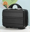 14-Inch Women's Cosmetic Travel Case – Compressible ABS Makeup Luggage, 30 x 15.5 x 23 cm (11.8 x 6.1 x 9.1 in)