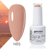 15ml Gel Nail Polish 65 Colors Soak-Off UV/LED Semi-Permanent Nail Gel Varnish
