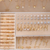 70-Piece Women's Fashion Jewelry Set – Earrings, Rings & Necklaces with Heart, Snake, Butterfly & Infinity Designs for Party & Daily Wear