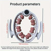 14-Wheel Yoga Fitness Roller with Leg Holders – Deep Tissue Muscle Massager & Mobility Trainer