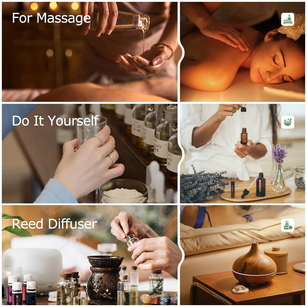 Cedarwood Essential Oil for Diffusers & DIY Aromatherapy, Warm Woody Scent for Home and Skincare