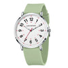 LIGE Women's Silicone Watch - 41mm Luminous Dial, 20mm Band, 3ATM Water-Resistant Casual Dress Quartz Wristwatch