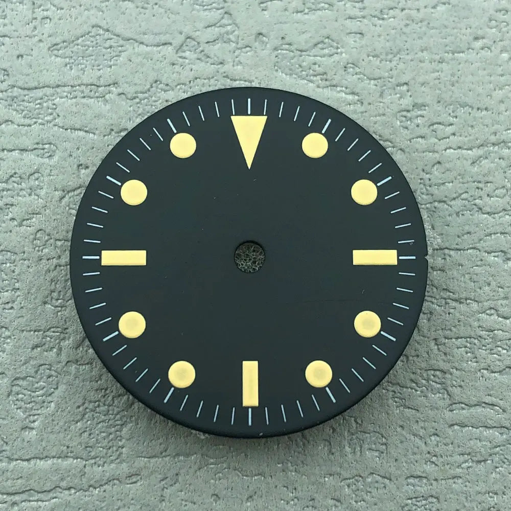 40mm Vintage 316L Stainless Steel Watch Case — 10BAR (100m/330ft) Water-Resistant, 20mm Nylon Strap Compatible, Fits Mechanical Movements