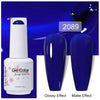 Top & Base 15ml (0.5 fl oz) Gel Nail Polish – Semi-Permanent UV/LED Soak-Off Base Coat and Top Coat, Long-Lasting Manicure