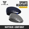 Moisture-Wicking Sports Headband Sweatband Non-Slip Elastic Workout Hairband (1/2/3-Pack) for Men & Women