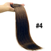 120g 8-Pack Straight Clip-In Hair Extensions 100% Remy Virgin Human Hair Natural Black Full Head