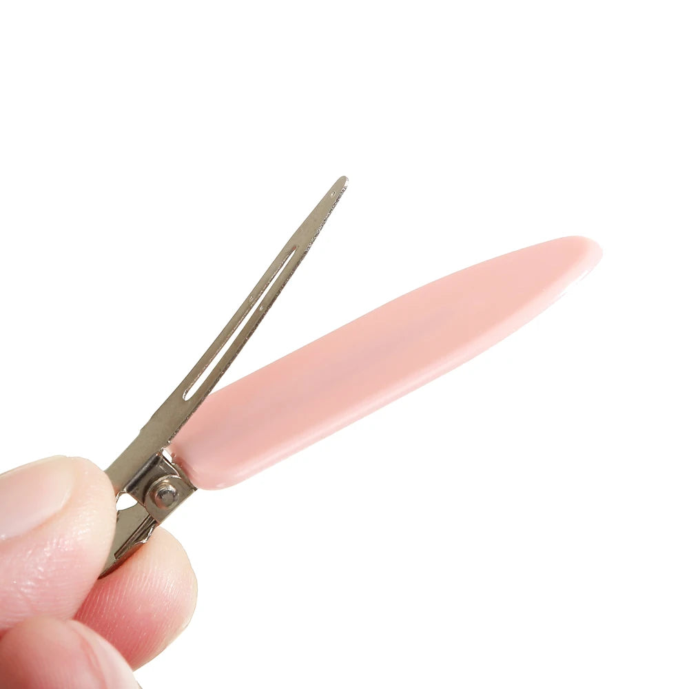 Molans 10-Pack No-Bend Seamless Hair Clips Set - Side Bangs Barrettes for Makeup, Face Washing & Styling