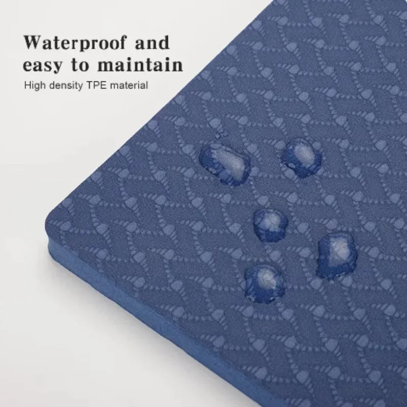 2-Pack Non-Slip TPE Knee & Elbow Pads for Yoga & Pilates – Portable Cushion for Knees, Arms & Legs (13.4 x 6.7 x 0.3 in | 34 x 17 x 0.8 cm)