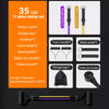 10-14 Piece Adjustable Resistance Bands Set – Portable Pull Rope Muscle Training Fitness Kit