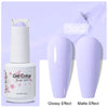 Top & Base 15ml (0.5 fl oz) Gel Nail Polish – Semi-Permanent UV/LED Soak-Off Base Coat and Top Coat, Long-Lasting Manicure