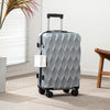 Wave Pattern Spinner Luggage 17-25 Inch (43-64 cm) Large Capacity Rolling Suitcase Unisex