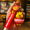 Lilo & Stitch Silicone Keychain Pendant - Cartoon Key Ring for Car, Phone & Bag (4–6 cm / 1.6–2.4 in)