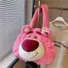 Disney Chip & Dale Plush Shoulder Bag Cute Cartoon Dale Women's Handbag Large Capacity