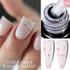 15ml (0.5 fl oz) Quick Extension Gel Nail Polish Nude Milk White Builder Hard Gel Varnish UV/LED