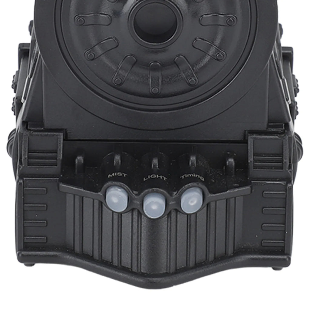 300ml Essential Oil Diffuser Humidifier with Remote – Train-Shaped Aromatherapy Cool Mist, 2 Light Modes, 100–240V for Bedroom & Office