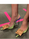 Women's Slim-Fit Pointed High Heel Sandals – 10 cm (4 in) Stiletto Party & Wedding Heels
