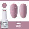 Glitter Gel Nail Polish 15ml Soak-Off UV/LED Base & Top Coat, 321 Colors
