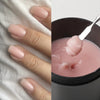 Clear Acrylic Builder Gel for Nail Extensions 250g (250ml) TPO-Free Hard Acrygel Pink Nude White for French Nail Art
