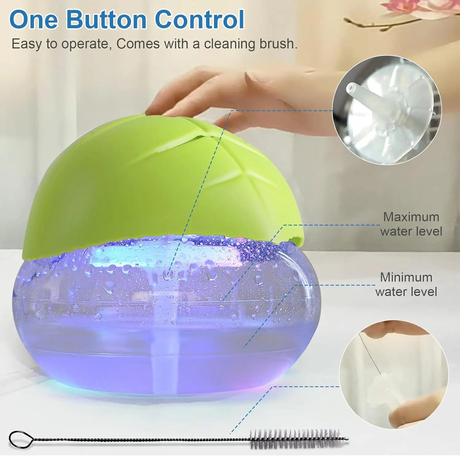 ofenlai Aroma Diffuser & Air Purifier – Essential Oil Air Freshener for Home, Office, Bedroom, Gifts