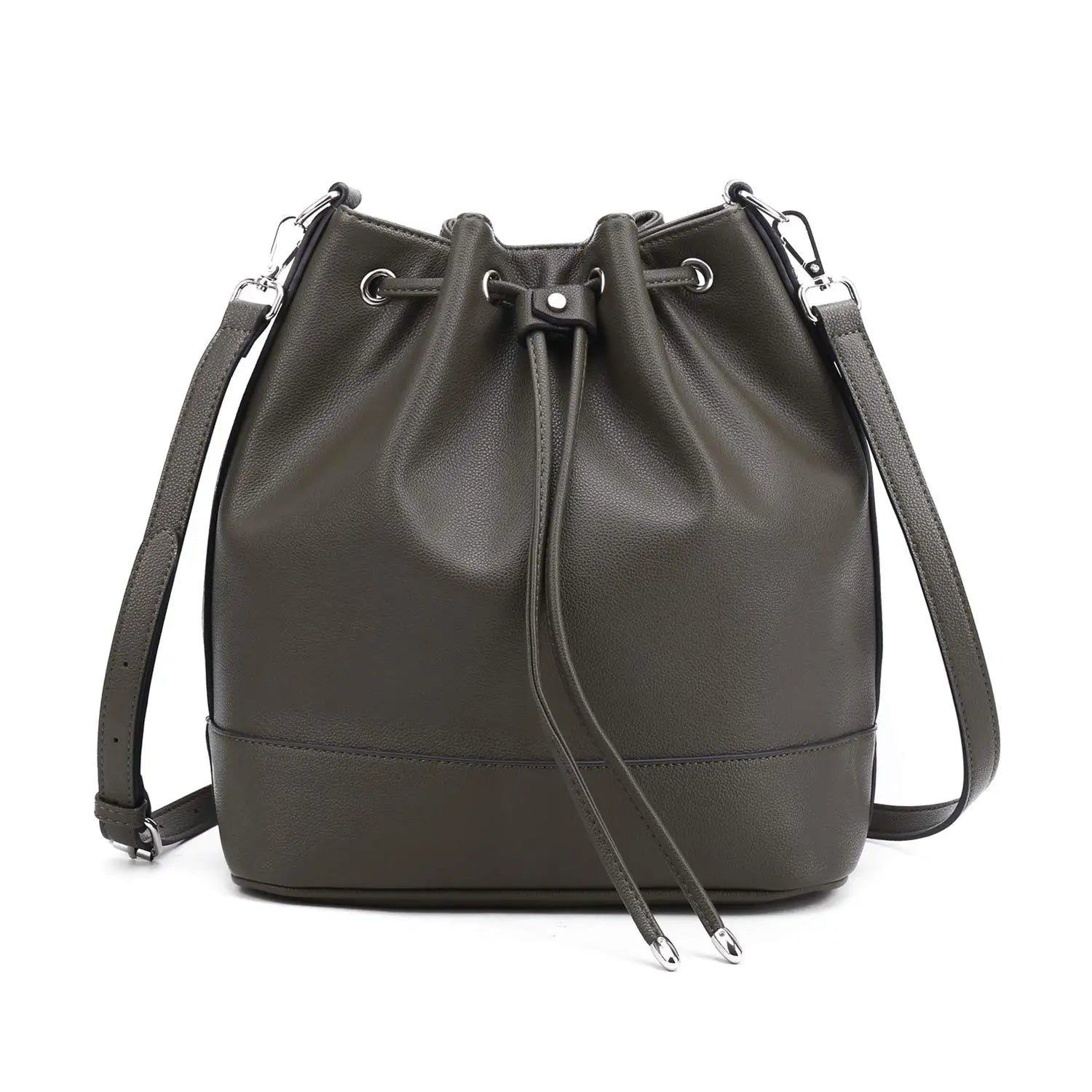 Elegant Women's Bucket Crossbody Bag Fashionable Shoulder Handbag for Casual Daily Use