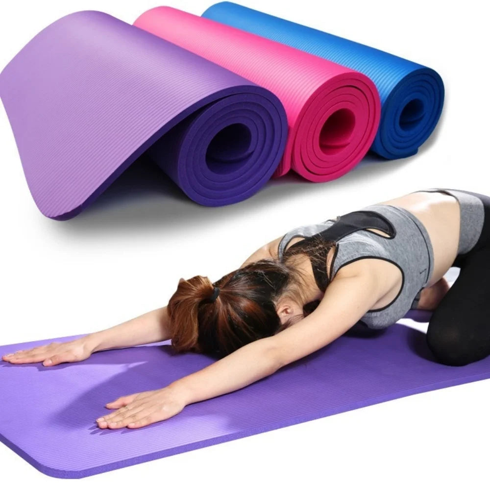 Non-Slip Thick Yoga Mat EVA Foam 3mm-6mm Comfort Mat for Yoga, Pilates & Fitness