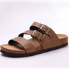 Women's Cork Suede Mules with Arch Support - Anti-Slip Outdoor Clogs