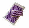 Acupressure Spike Mat Set 74 x 44 cm (29 x 17 in) with Pillow & Carry Bag – Natural Linen Buckwheat Massage Mat for Yoga & Pain Relief