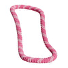 Portable Silent Weighted Hula Hoop 190cm (75in) Foldable Spring Waist Trainer for Core Strength and Waist Slimming
