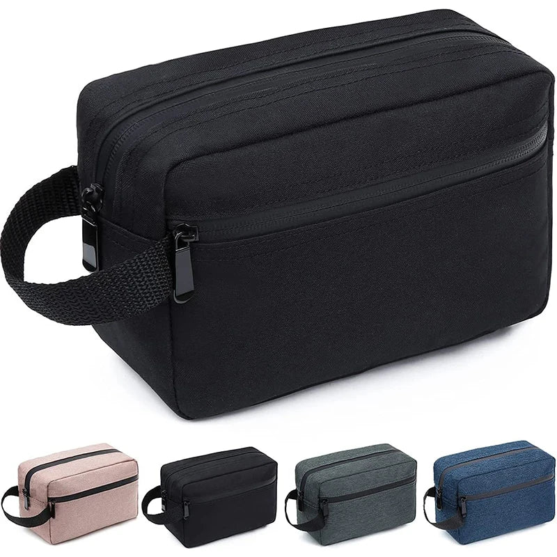 Large Waterproof Travel Toiletry Bag for Men & Women – Cosmetic Dopp Kit 8.66 x 5.7 x 2.75 in (22 x 14.5 x 7 cm)