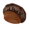 Rhinestone Wide Band Satin Sleep Bonnet - Hair Care Turban Headwrap Shower & Makeup Cap
