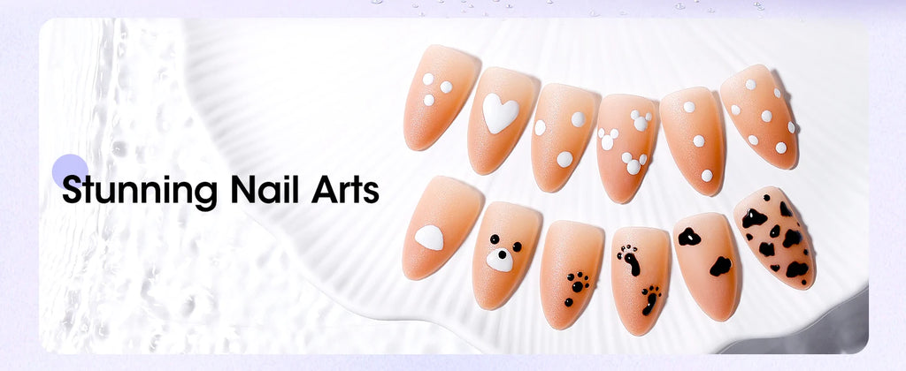 5-in-1 Double-Ended Nail Dotting Pen – 4 Stainless Steel Tips (0.8/1.0/1.6/2.0 mm) + Silicone Head for Chrome, Gradient & Rhinestones