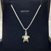 Zircon Turtle Pendant Necklace Stainless Steel Chain Cute Animal Jewelry for Women & Girls