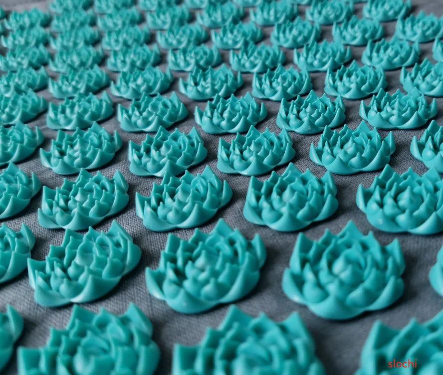 Acupressure Spike Mat Set 74 x 44 cm (29 x 17 in) with Pillow & Carry Bag – Natural Linen Buckwheat Massage Mat for Yoga & Pain Relief