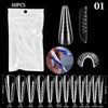 15ml (0.5 fl oz) Quick Extension Gel Nail Polish Nude Milk White Builder Hard Gel Varnish UV/LED