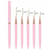 5-Piece Nail Art Striping Brush Set – Ultra-Thin Liner Detail Brushes (7–25 mm / 0.28–0.98 in)