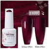 Top & Base 15ml (0.5 fl oz) Gel Nail Polish – Semi-Permanent UV/LED Soak-Off Base Coat and Top Coat, Long-Lasting Manicure